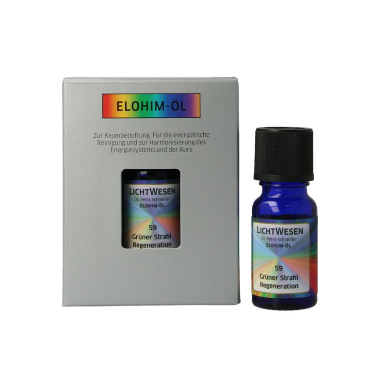 Lichtwesen Elohim Olie Heling Groen 59