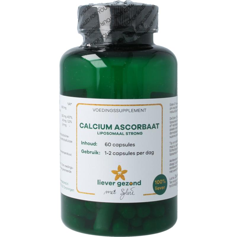 Liever Gezond Calcium Ascorbaat Liposomaal Strong