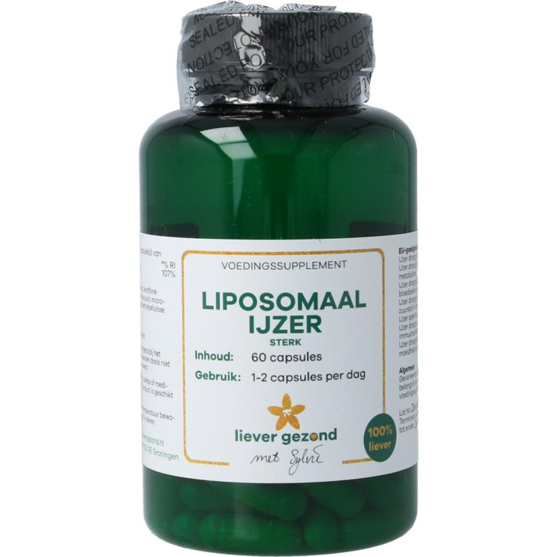 Liever Gezond Liposomaal Ijzer Sterk