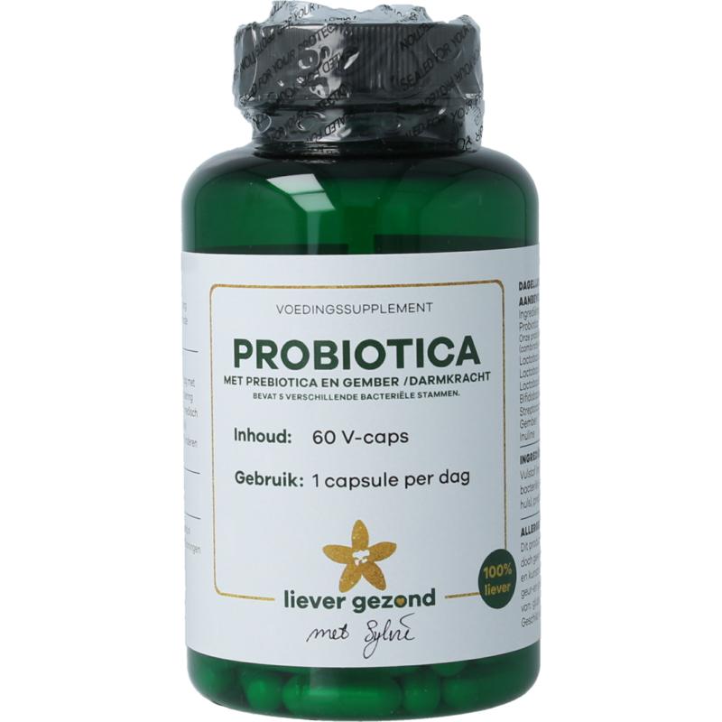 Liever Gezond Probiotica Met Prebiotica Gember
