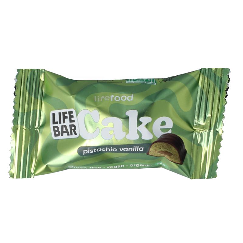 Lifebar Cake Pistachio Vanilla Bio