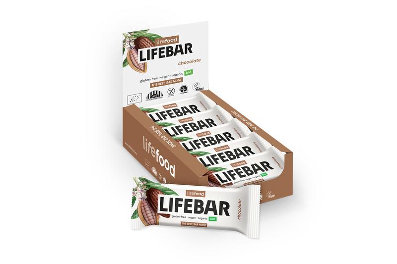 Lifefood Lifebar Chocolade Bio Raw