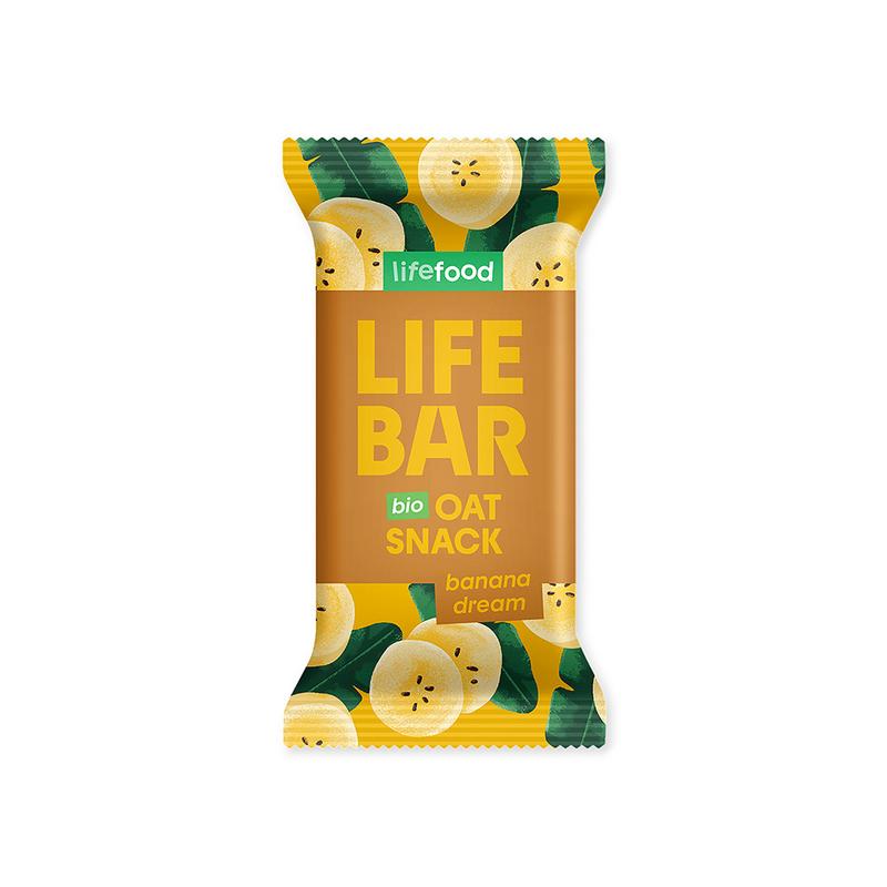 Lifefood Lifebar Oatsnack Banana Dream Bio