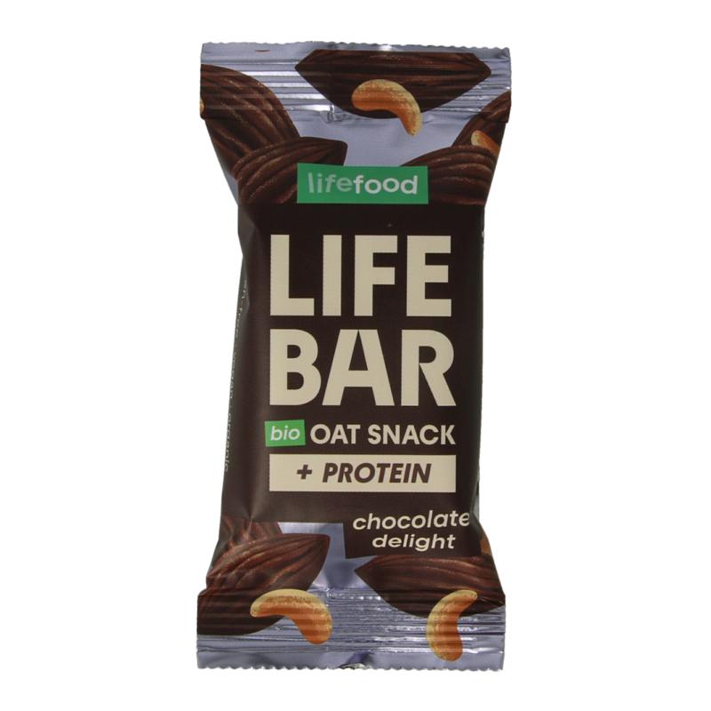Lifefood Lifebar Oatsnack Proteine Chocolate Delight Bio