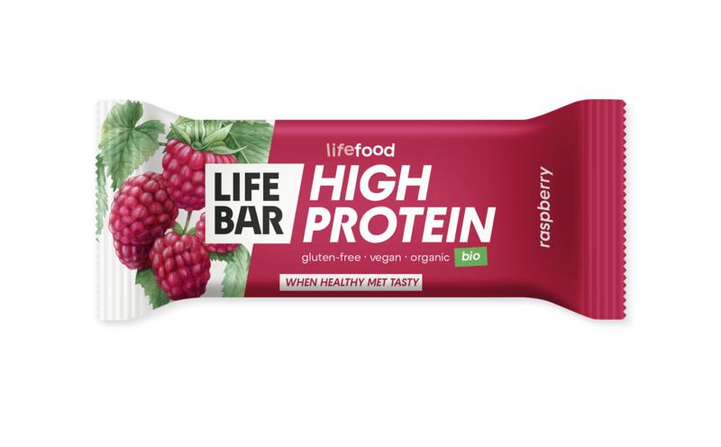 Lifefood Lifebar Proteine Framboos Bio