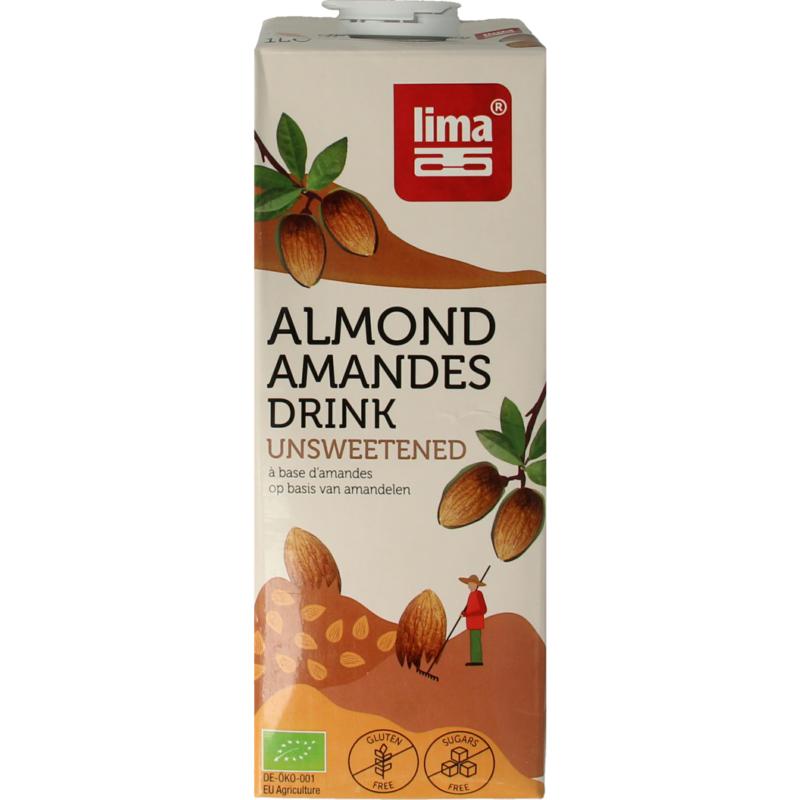 Lima Amandel Drink Suikervrij Bio