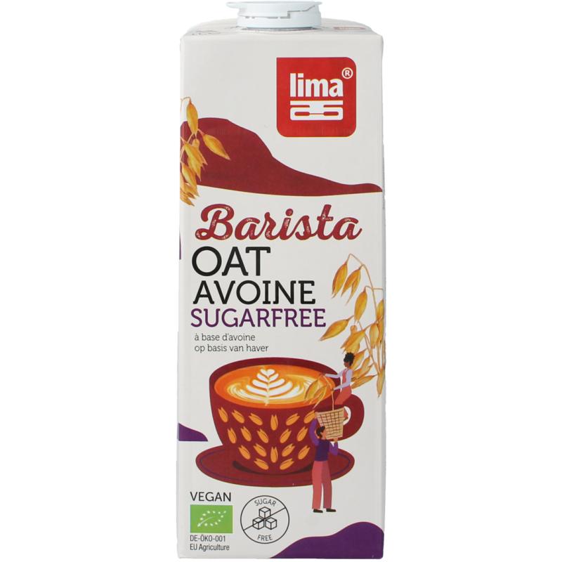 Lima Barista Oat Sugarfree Bio