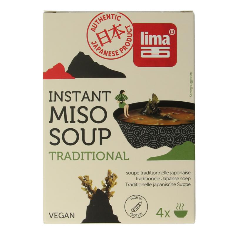 Lima Instant Miso Soep 4 X 10 Gram