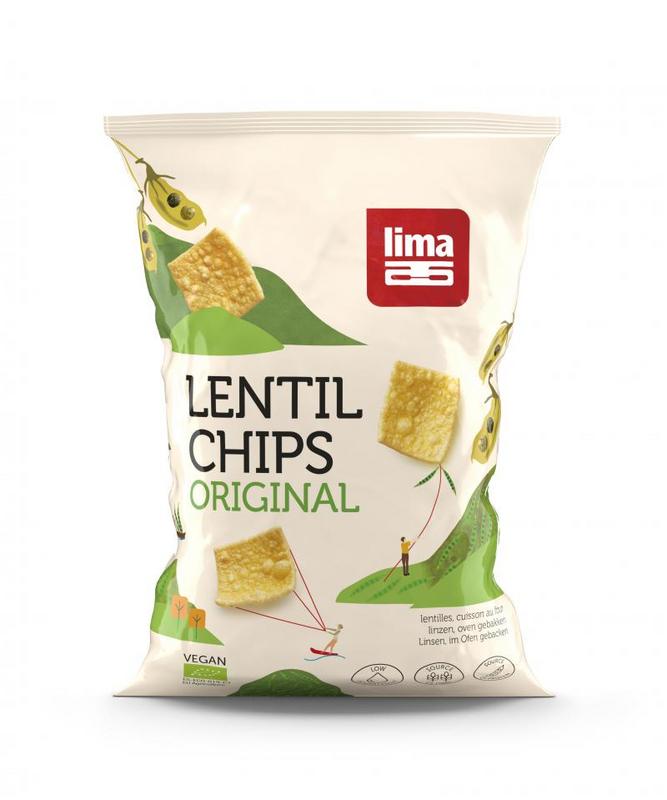 Lima Lentil Linzen Chips Original Bio