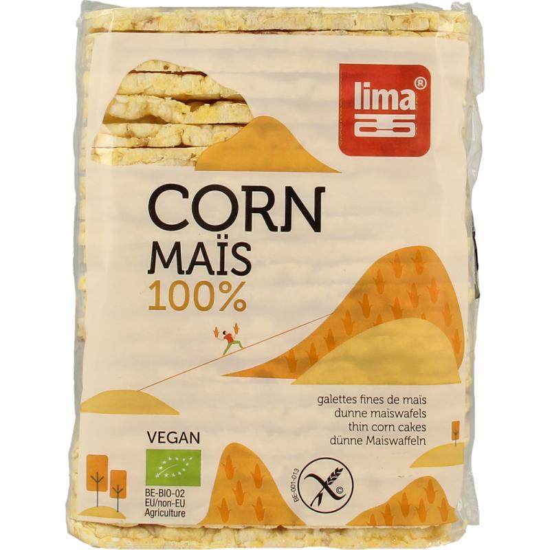 Lima Maiswafels Dun Rechthoek Bio