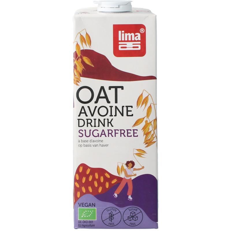 Lima Oat Drink Sugarfree Bio