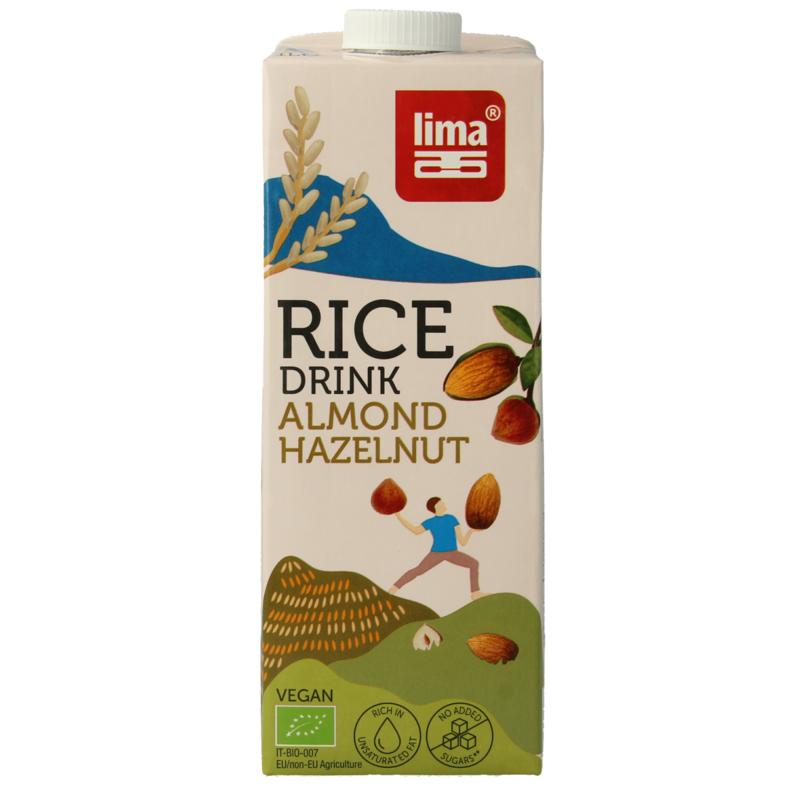 Lima Rice Drink Hazelnoot Amandel Bio