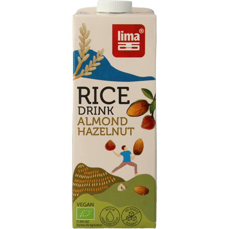 Lima Rice Drink Hazelnoot Amandel Bio