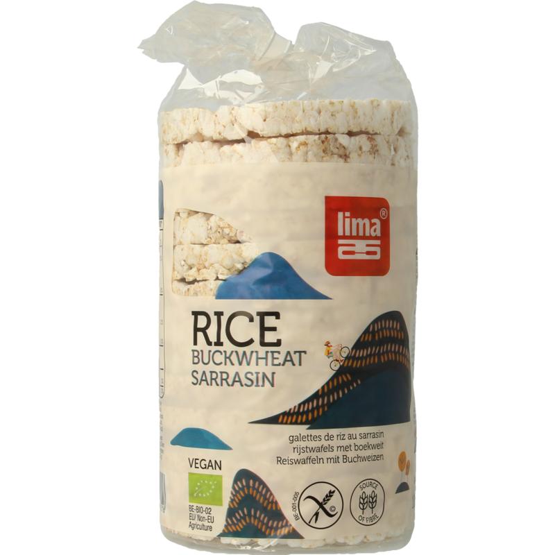 Lima Rijstwafels Met Boekweit Bio