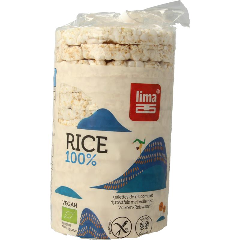 Lima Rijstwafels Met Zout Bio