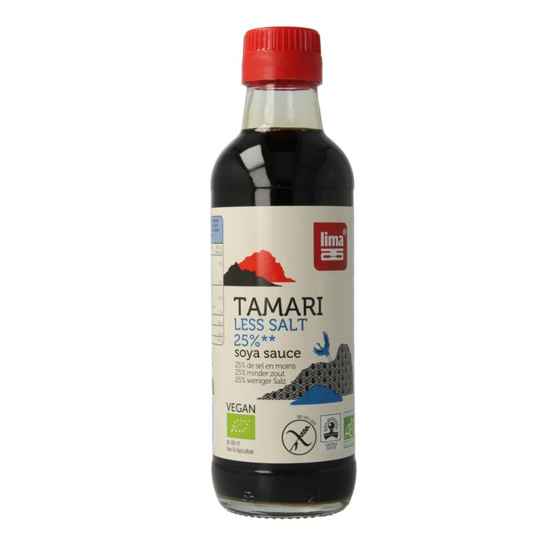 Lima Tamari 25% Minder Zout Bio