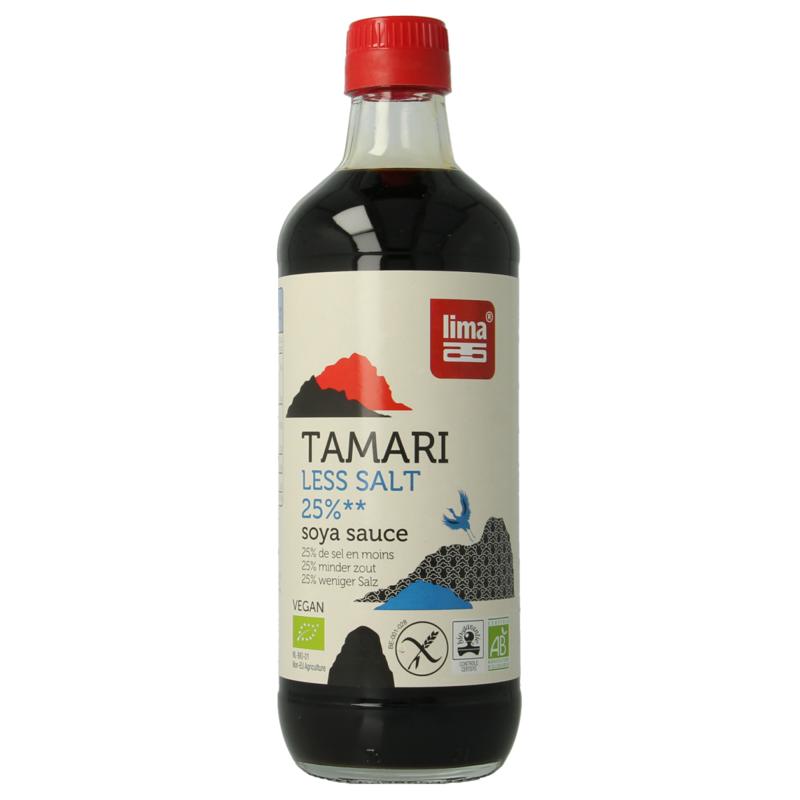 Lima Tamari 25% Minder Zout Bio