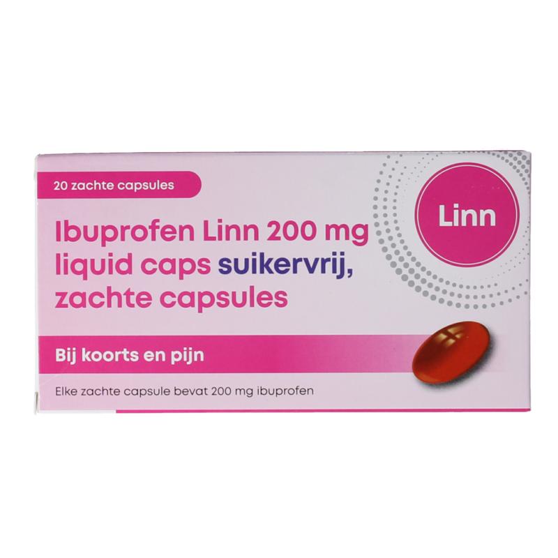 Linn Ibuprofen Liquid 200Mg Suikervrij