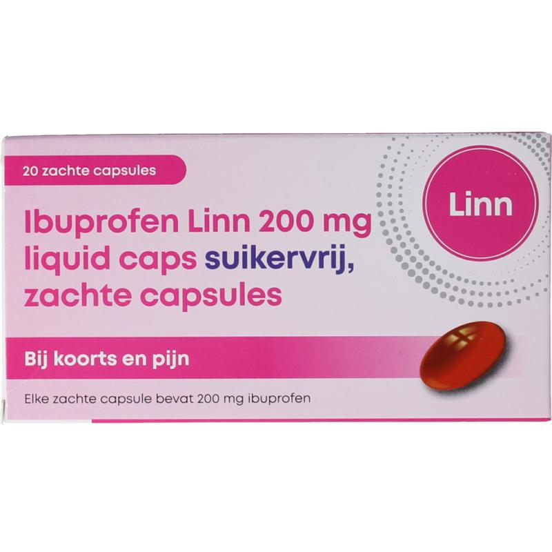 Linn Ibuprofen Liquid 200Mg Suikervrij