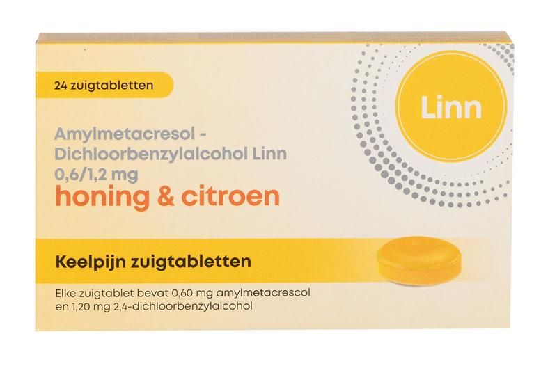 Linn Keelpijn Honing & Citroen