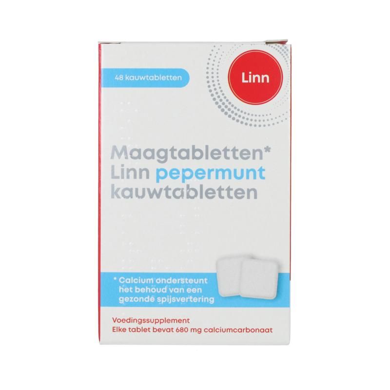 Linn Maagtabletten Pepermunt