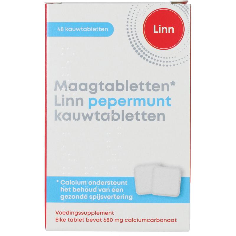 Linn Maagtabletten Pepermunt