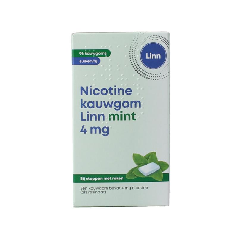 Linn Nicotine Kauwgom 4Mg Mint