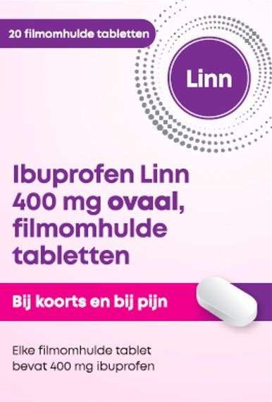 Linn Pharma Ibuprofen 400Mg Wit Tablet