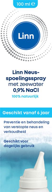 Linn Pharma Neusspoelingsspray Zeewater