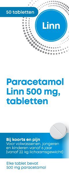 Linn Pharma Paracetamol Rond 500Mg