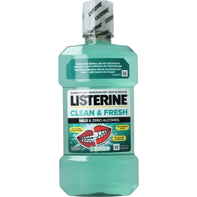 Listerine Mondwater Clean & Fresh
