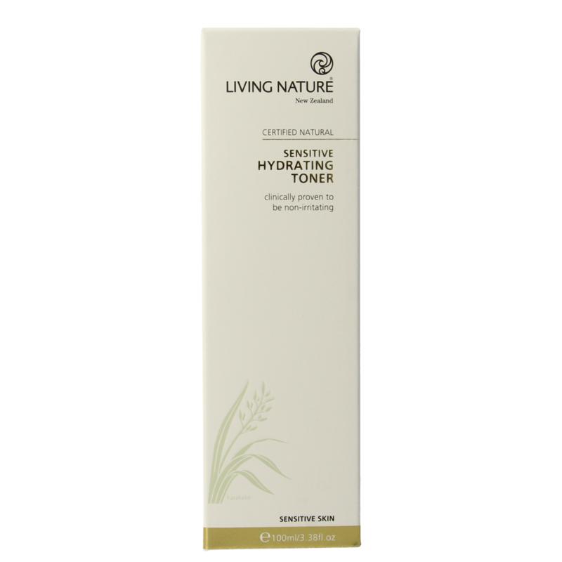 Living Nature Hydraterende Tonic Gel Gevoelige Huid