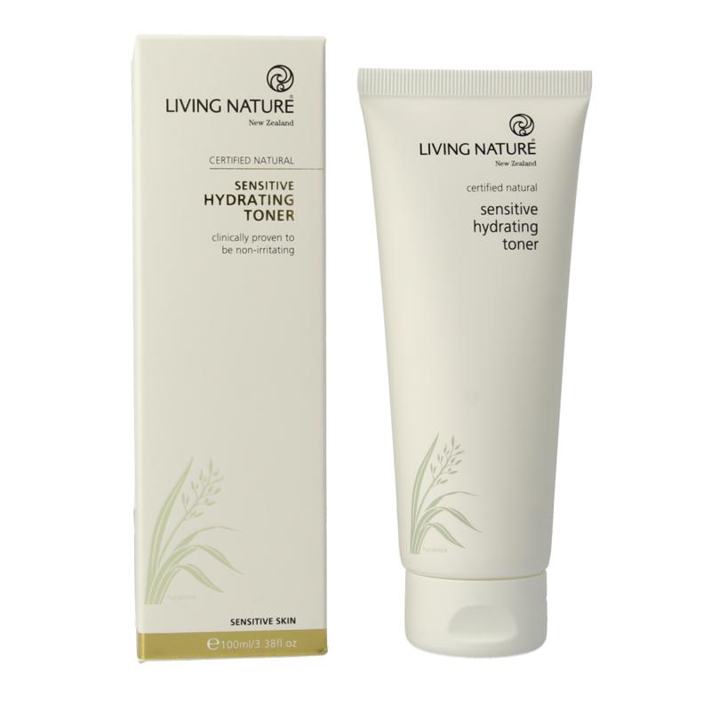 Living Nature Hydraterende Tonic Gel Gevoelige Huid