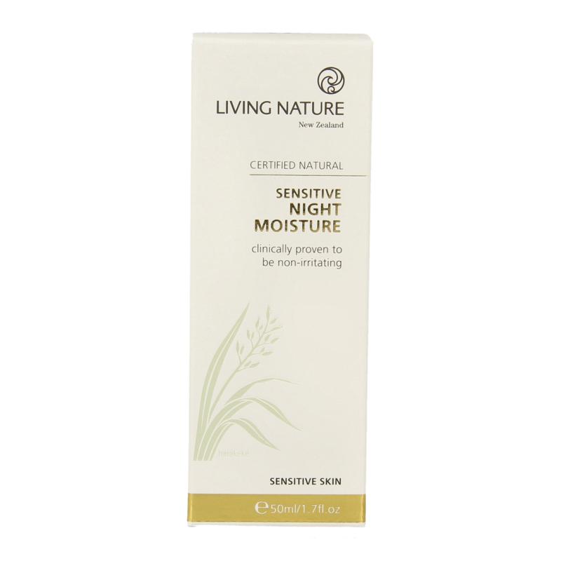 Living Nature Nachtcreme Gevoelige Huid
