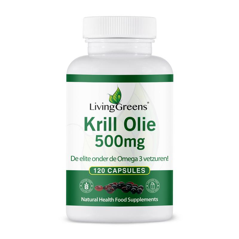 Livinggreens Krillolie 500Mg