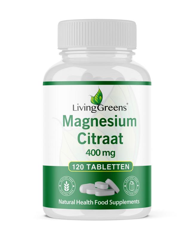 Livinggreens Magnesium Citraat 400Mg