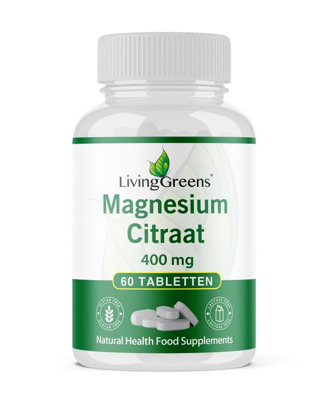 Livinggreens Magnesium Citraat 400Mg