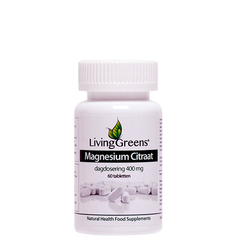 Livinggreens Magnesium Citraat 400Mg