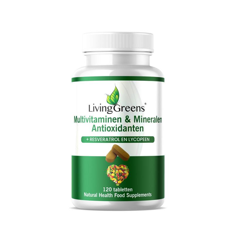 Livinggreens Multi Vitaminen & Mineralen Antioxidant
