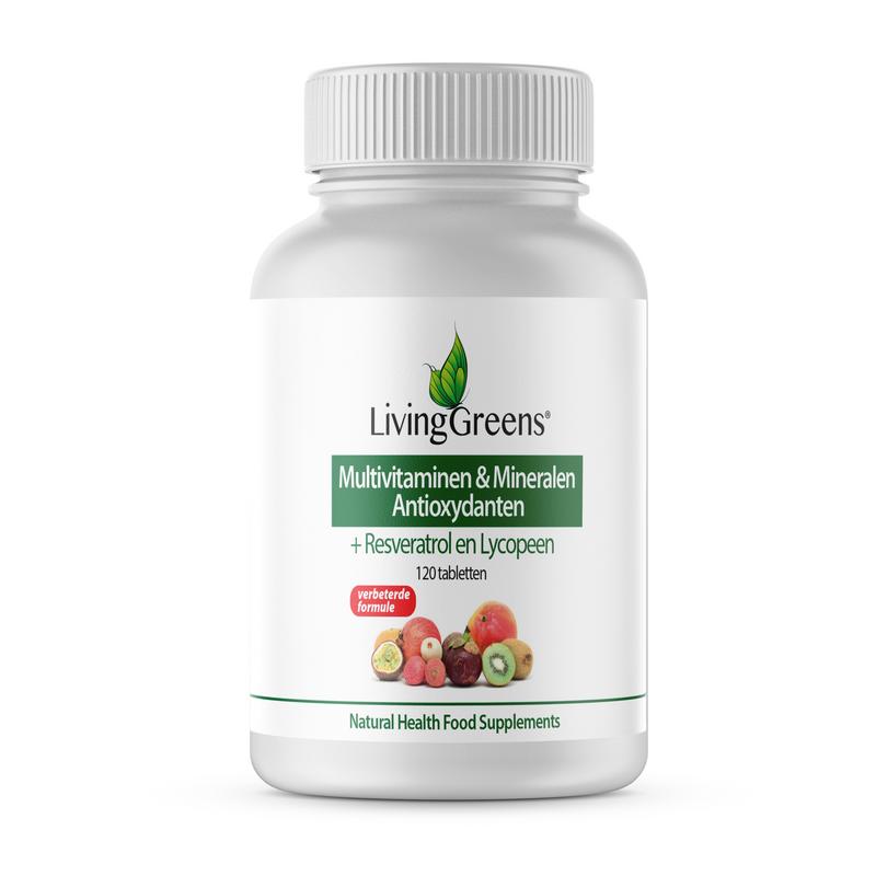 Livinggreens Multi Vitaminen & Mineralen Antioxidant