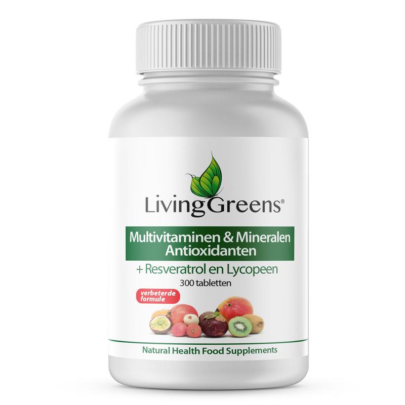 Livinggreens Multi Vitaminen & Mineralen Antioxidant
