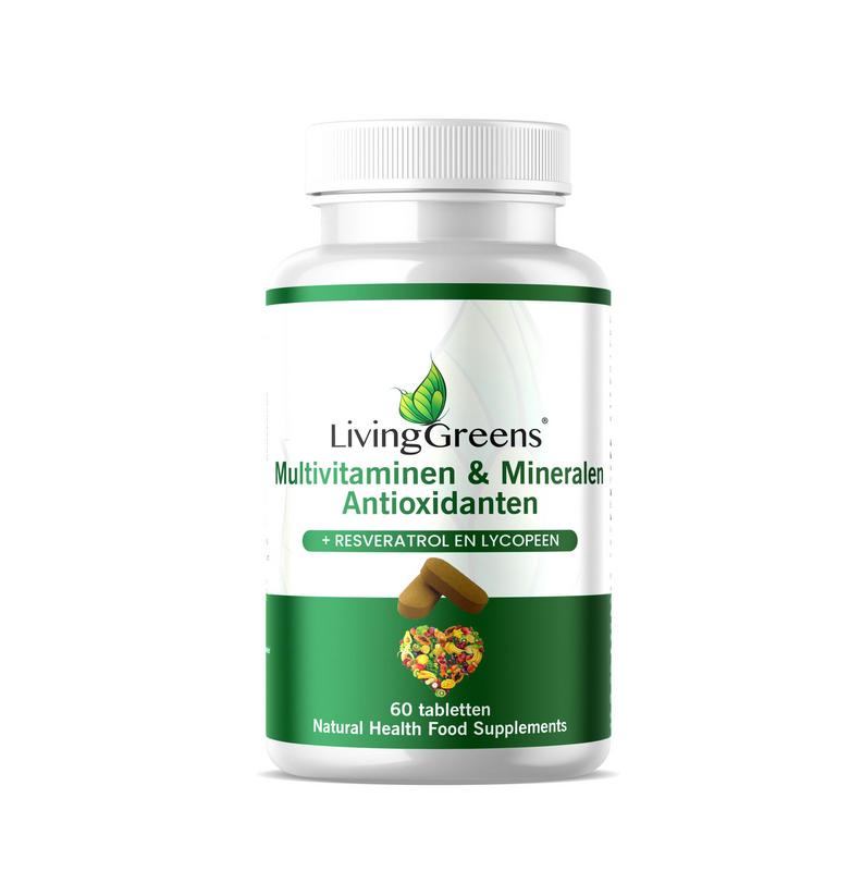 Livinggreens Multi Vitaminen & Mineralen Antioxidant