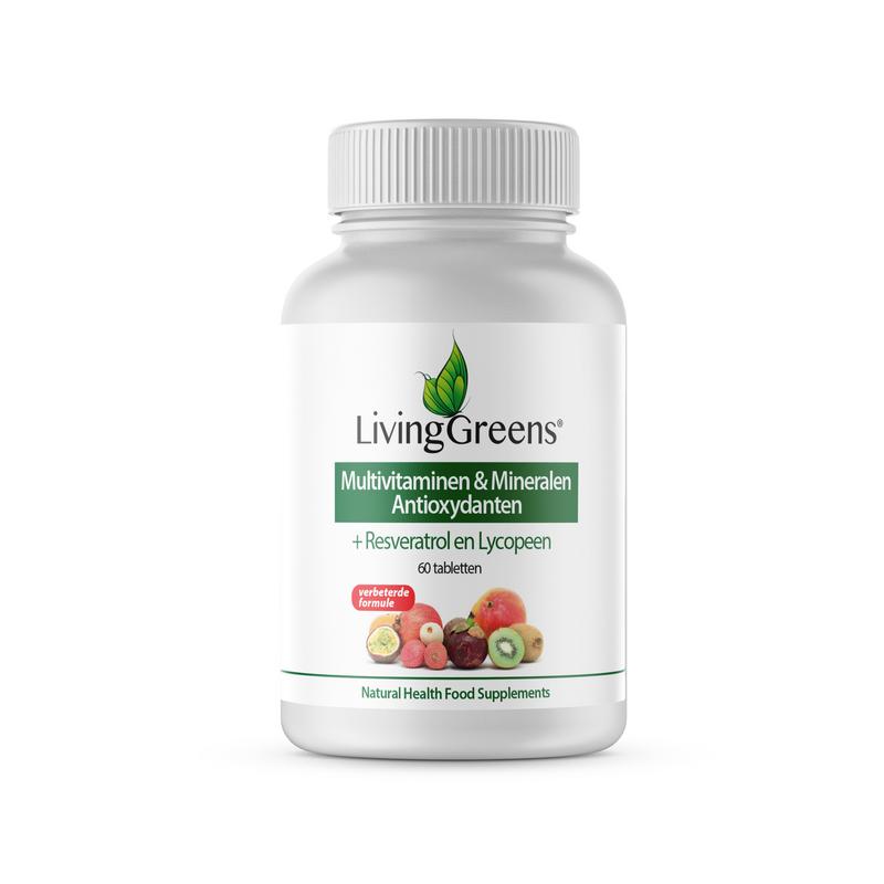 Livinggreens Multi Vitaminen & Mineralen Antioxidant