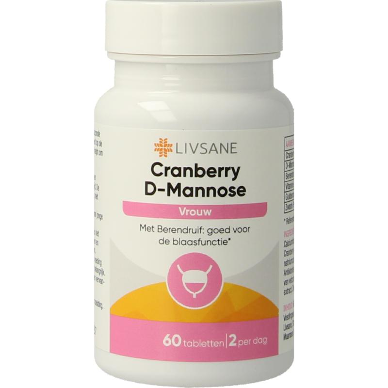 Livsane Cranberry + D-Mannose