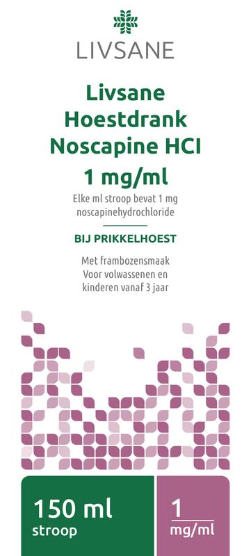 Livsane Hoestdrank Noscapine 1Mg
