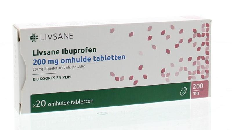Livsane Ibuprofen 200Mg Omhuld
