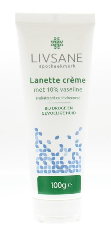 Livsane Lanettecreme Met 10% Vaseline In Tube