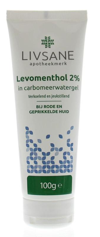 Livsane Levomenthol 2% In Carbomeerwatergel 1% In Tube