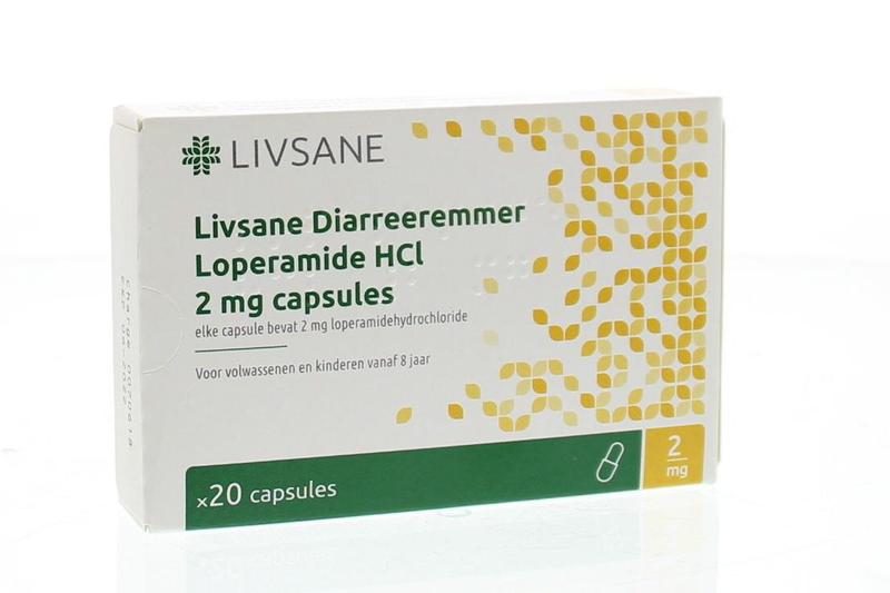 Livsane Loperamide 2Mg Diarreeremmer