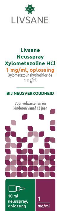 Livsane Neusspray Xylometazoline 1Mgml